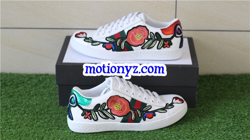 GC Ace Embroidered Low Top Sneaker Flower